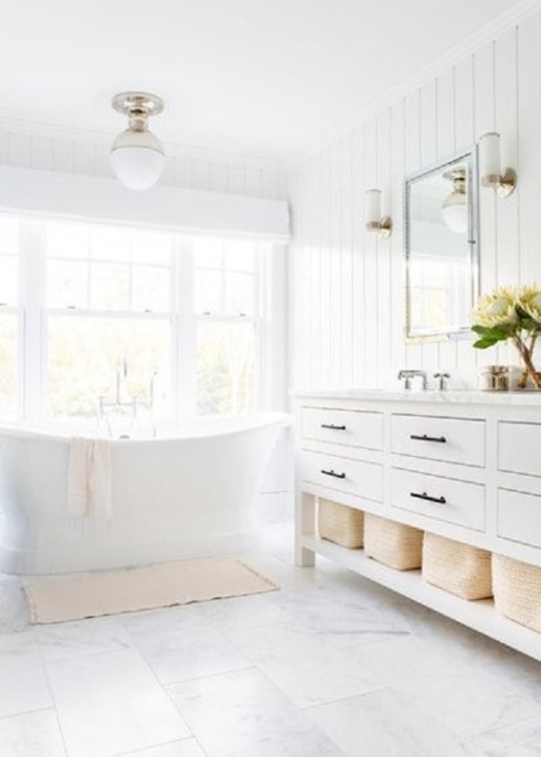 Căn nhà nổi bật hơn nếu sơn tường trắng theo cách này - Ảnh 10. Căn nhà nổi bật hơn nếu sơn tường trắng theo cách này - Ảnh 10.